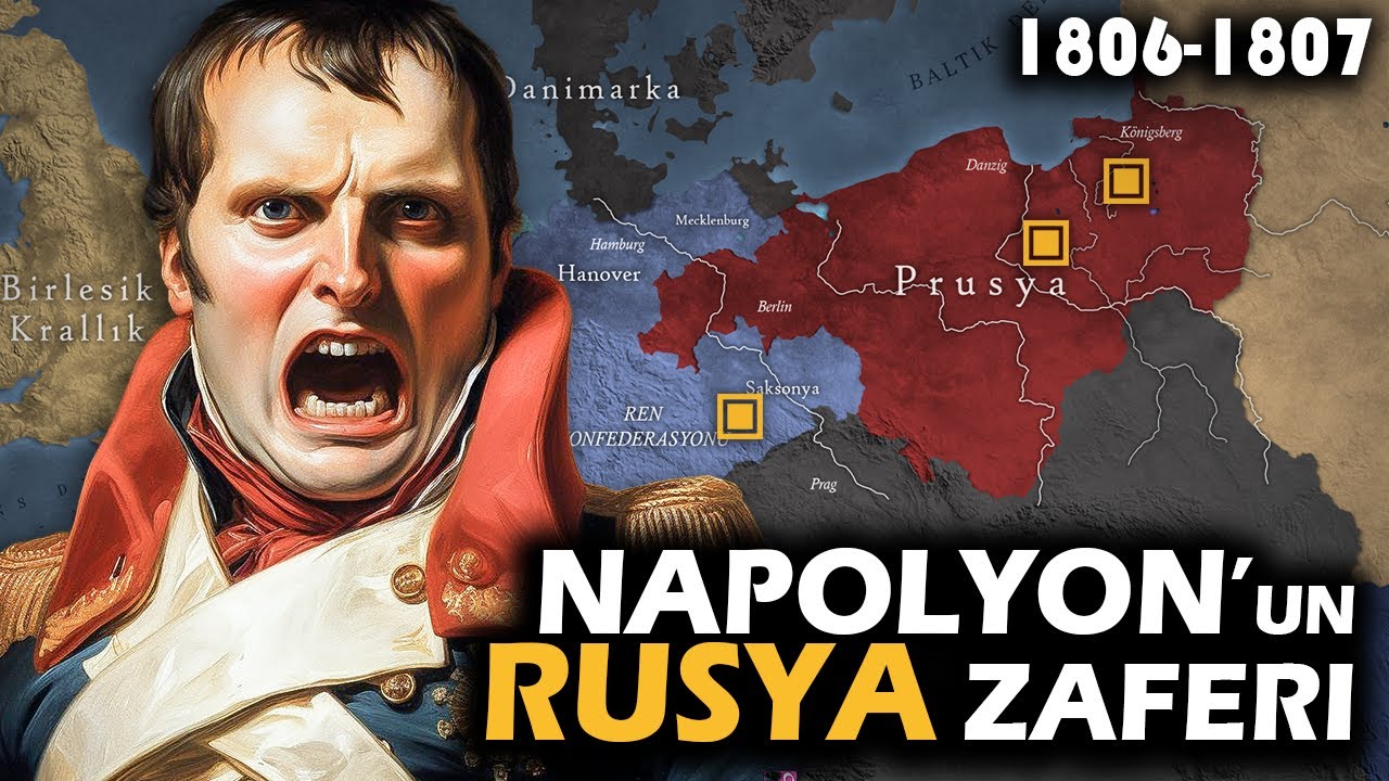 Napolyon vs Avrupa || Napolyon Savaşları 7-8-9 || Jena, Eylau, Friedland