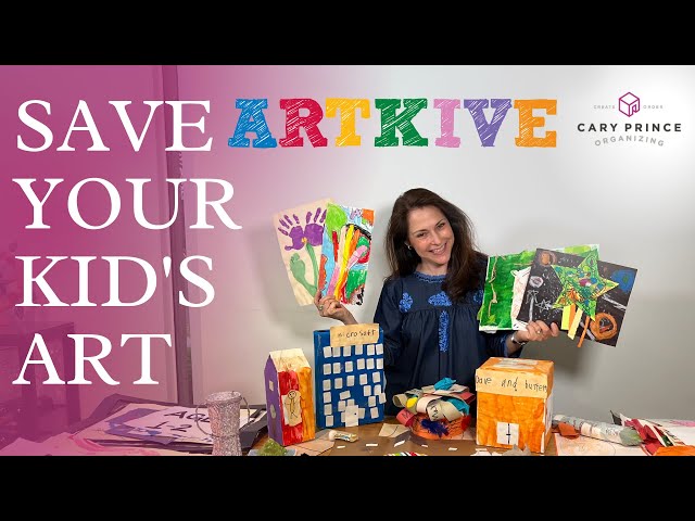 How to organize memorabilia & kids' artwork! ❤️ Memory Box Ideas