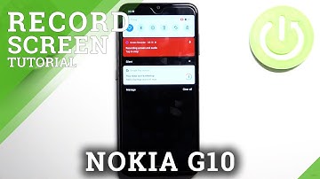 NOKIA G10 Record Screen Instructions / Screen Recorder Tutorial