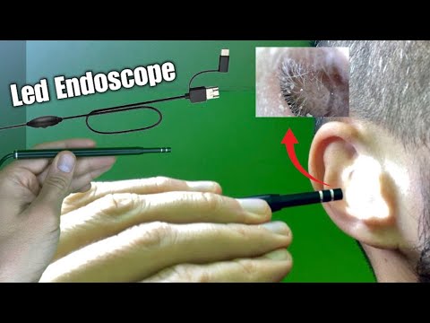 Usb-otoskop Im Ohr Endoskop Ohrpickel Kamera Video Spoon Ohrenschmalz Clean D2H0 