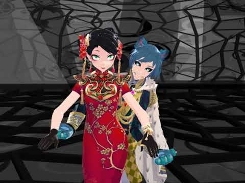 [Identity V || 第五人格 || 제5인격 / MMD 카메라] 공군 '눈 속의 춤'& 용병 '체셔 고양이' - 내일은 없어