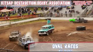 Kitsap Destruction Derby - Oval Races (5/18/24)