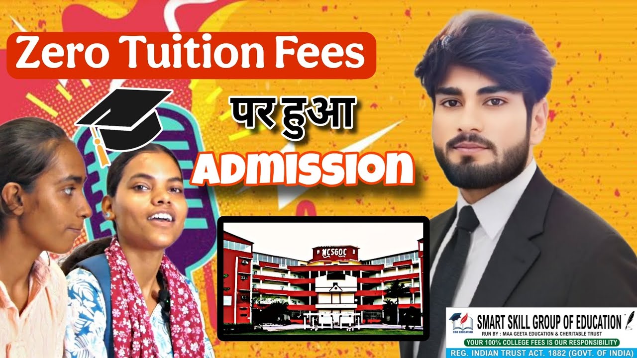Admission with Zero Tuition Fees I'm Lucknow Counseling | SSG Education ...
