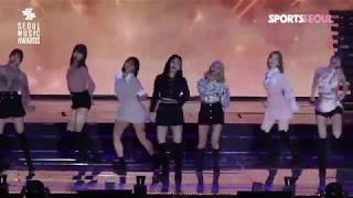 [단독영상] 트와이스(TWICE), 상큼발랄 무대 직캠 '서울가요대상'