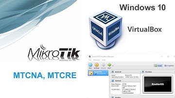 Install MikroTik RouterOS on Virtualbox | Make PC  a Mikrotik router | MikroTik Oracle VM VirtualBox