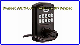 Review 2025 Kwikset 99170-002 Smartcode 917 Keypad. Essential Details.