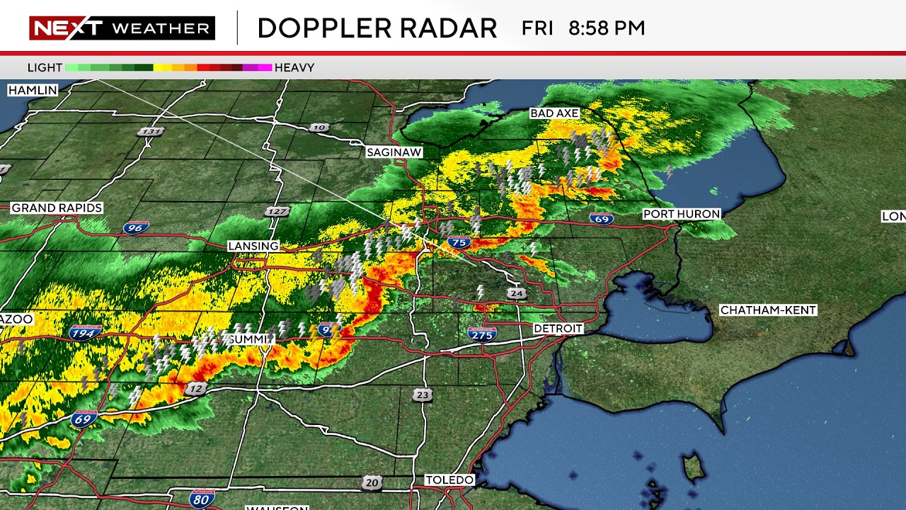 Live radar: Tracking storms in Southwest Michigan
