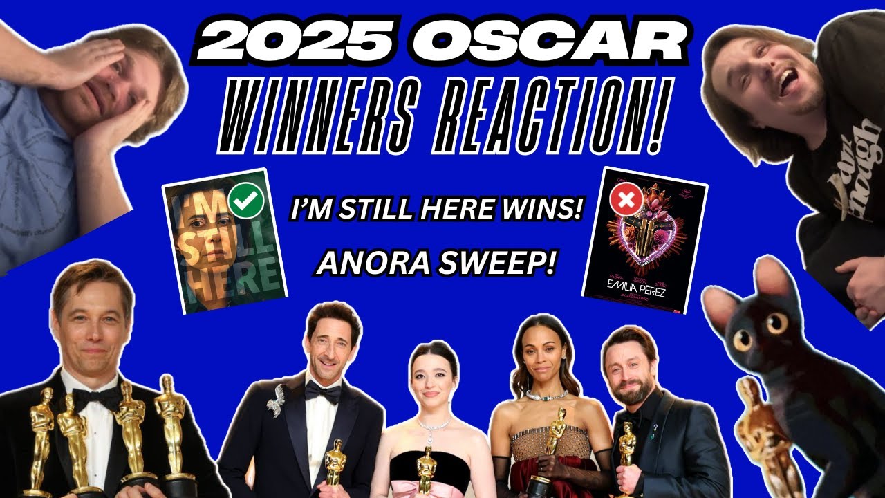 2025 Oscar Winners REACTION! (I'M STILL HERE WINS!!!)