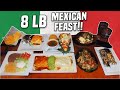 8lb Mexican Feast Food Challenge w/ Torta, Diablo Burrito, & Fajitas!!
