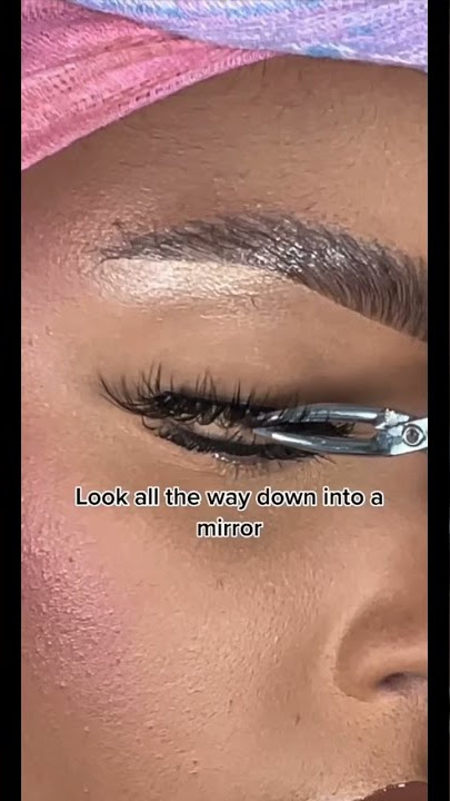 Best Lash Hack! KISS Triple Push-Up XL Lashes #shorts #lashtips