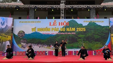 Hát then đàn tính - Quê ta mở hội đón xuân | Lễ hội về nguồn Pác Bó 2025