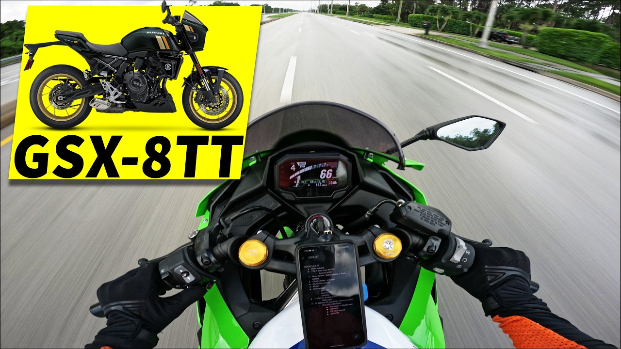 だいだいページ The 2026 Suzuki GSX-8T (and TT) are cool neo-retro middleweights