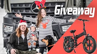 Special Overland Christmas Update 🎄 ► | FREE Giveaway ENGWE PRO Foldable Fat Tire Ebike