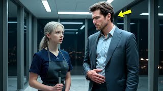 Schüchterne Reinigungskraft riecht Metall an CEO – ohne zu wissen, dass sie ihm das Leben rettet