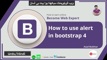 How to use alert in bootstrap 4 | Bootstrap Course For Beginner | Bexpert Trainings