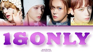 Correct Xlov 엑스러브 - 1&Only Color Coded Lyrics