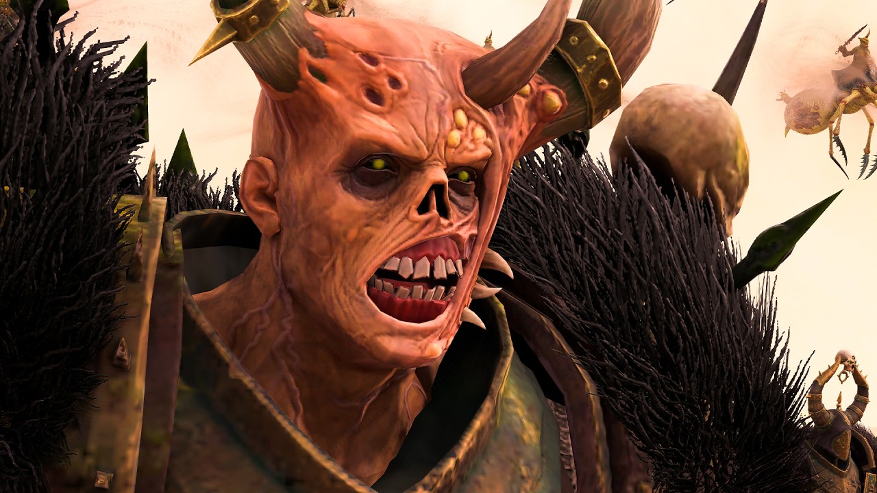 Nurgle VS Tzeentch - Warhammer Battles