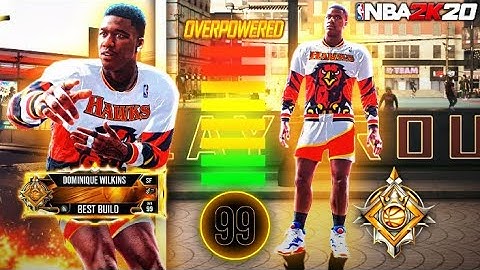 99 OVR DOMINIQUE WILKINS IS ONE OF THE MOST BROKEN OVERPOWERED BUILD IN NBA 2K20 AFTER PATCH 10