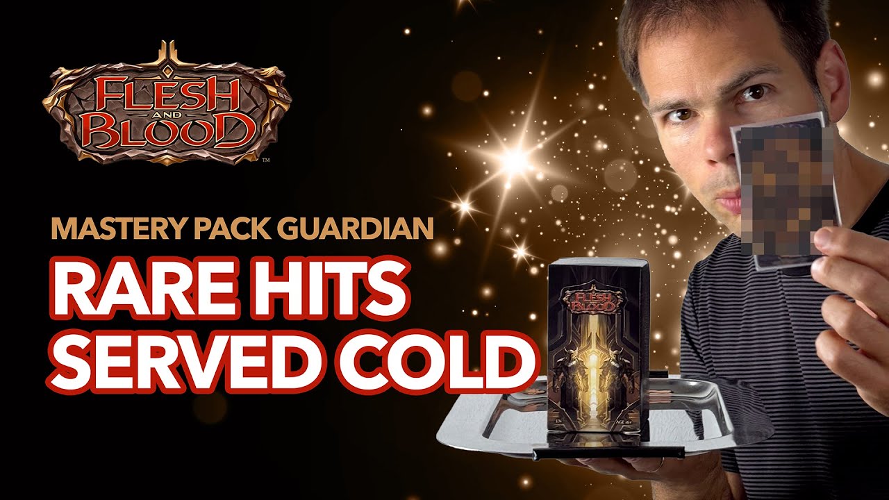 Flesh and Blood: Mastery Pack Guardian Serves Rare Cold Foils! | Box Opening