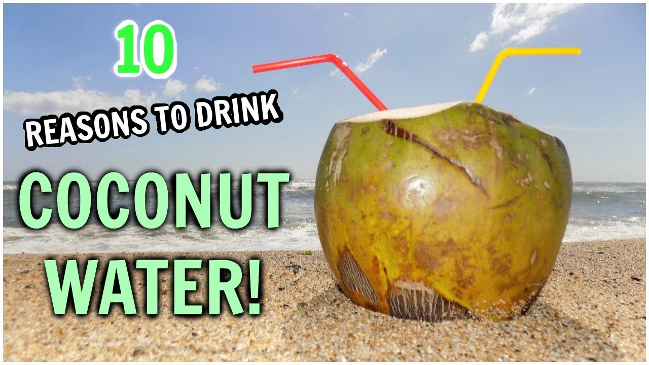 benefits of drinking coconut water! weight loss, hair growth, hangovers,  anti-aging, glowing skin