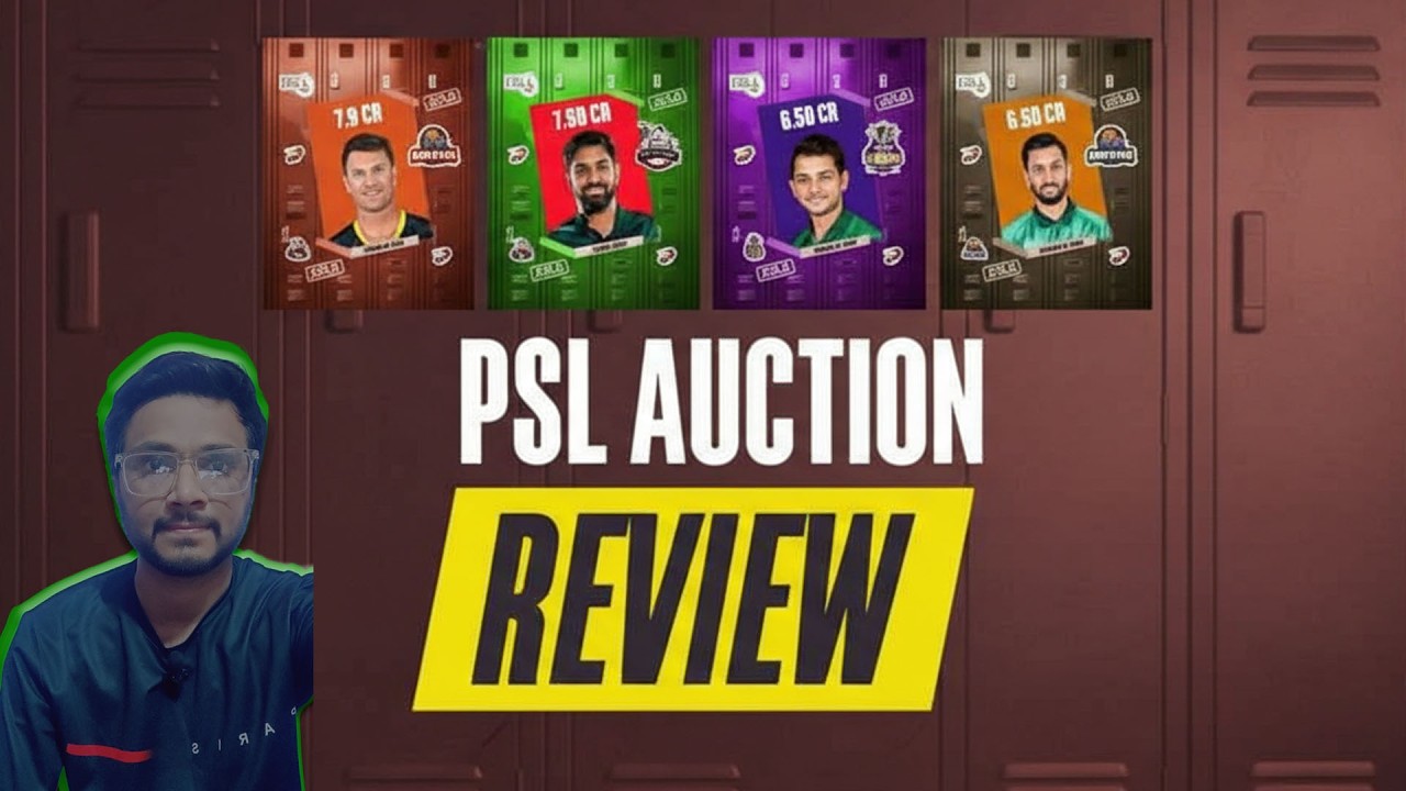Inside PSL 2026 Auction | Big Buys, Smart Moves & Intense Bidding | Squad Sizes & Budget