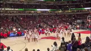 Homewood Flossmoor Cheerleaders at the Chicago Bulls Arena Pre-show 2022 ( Freshmen, JV and Varsity)