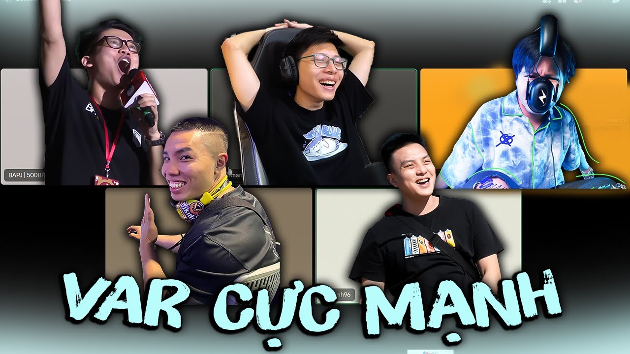 MÀN CHECK VAR CƯỜI RA NƯỚC MẮT CỦA TỨ ĐẠI BÁO THỦ