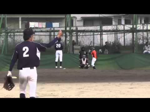八尾BCvs阪南大学　4回表　2014-11-16