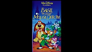 Opening to Basil The Great Mouse Detective UK VHS