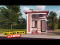 Small House Design 15 Sqm  3x5 Meters  low cost