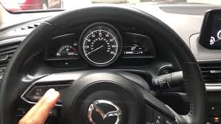 Mazda 3 - Cruise control buttons location