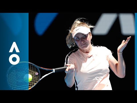 Marta Kostyuk v Elina Svitolina match highlights (3R) | Australian Open 2018