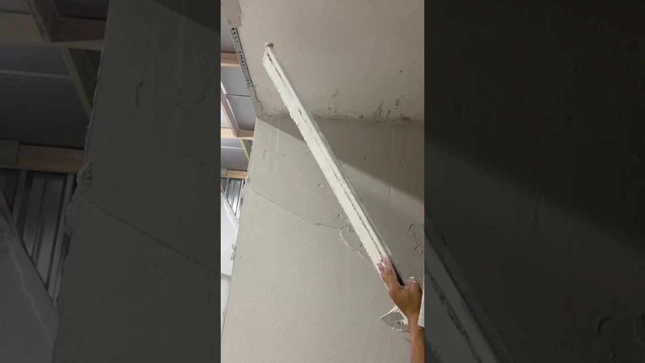 Premier dressage du mur 