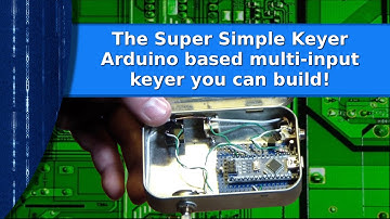 Ham Radio - Arduino based simple multi input keyer you can build