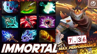 7.36 Juggernaut Max Performance Samurai - Dota 2 Pro Gameplay [Watch & Learn]