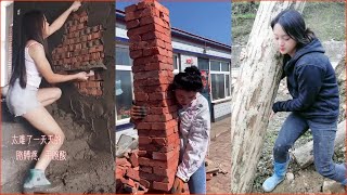 Female Construction Workers - Ingenious construction workers - Great technique in construction #18