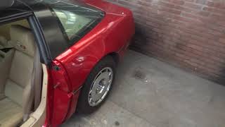 New seat covers for C4 Corvette.