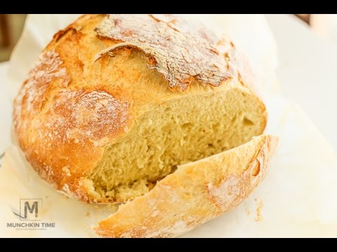 Best No Knead Bread Recipe - Munchkin Time