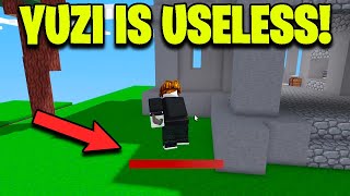 Devs totally broke Yuzi with new update - PLS FIX - Roblox Bedwars