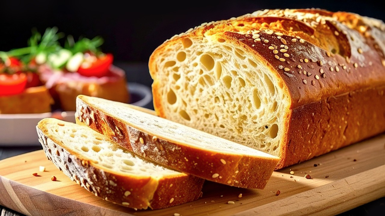 Хлеб из греческого йогурта – БЕЗ МУКИ, БЕЗ ГЛЮТЕНА, только чистое наслаждение! Высокое содержание