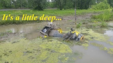 Swamp Destruction! Sinking the Can-Am
