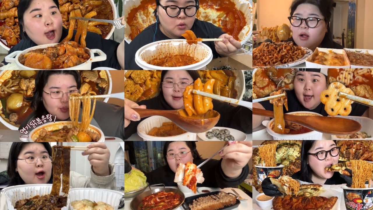 SSAP 맛도리 모음집_2 (엽기닭볶음탕/불닭&타코야끼/엽기떡볶이/마라샹궈/실비김치/마라탕/마라로제떡볶이…)
