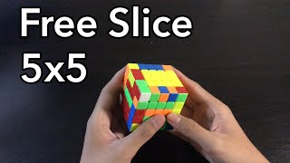 Big Cubes : Advanced Method | Free Slice (5x5, 6x6, 7x7..)