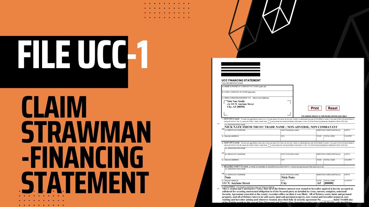 assignment of ucc financing statement