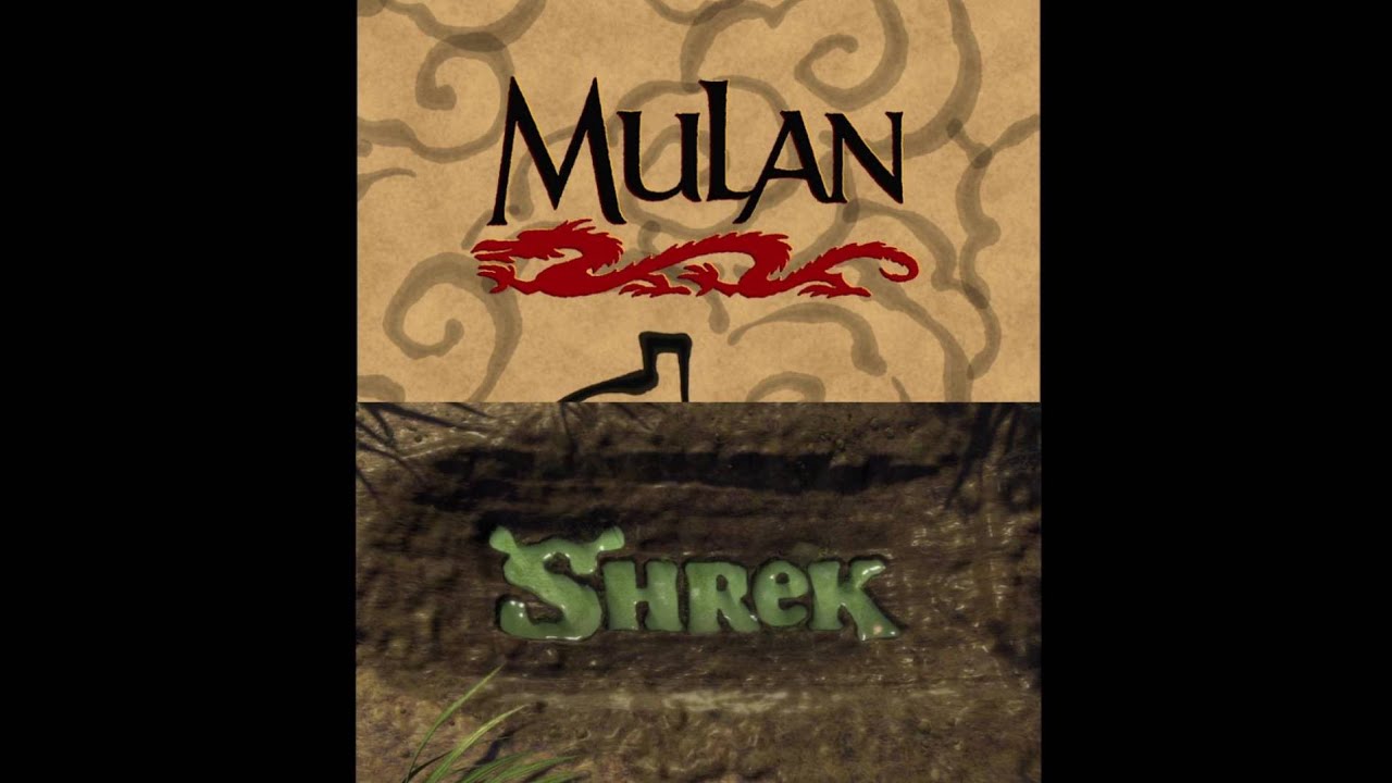 Mulan (1998) & Shrek Playing All At Once