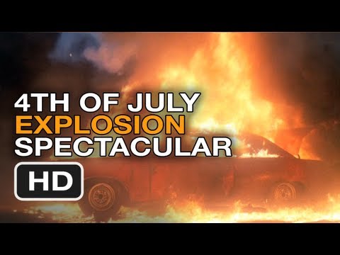 4th of July Explosion Spectacular - Explosions & Fireballs - Movie Mashup HD