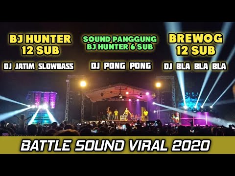 BATTLE SOUND VIRAL BJ HUNTER VS BREWOG || KAUMAN SRENGAT BLITAR