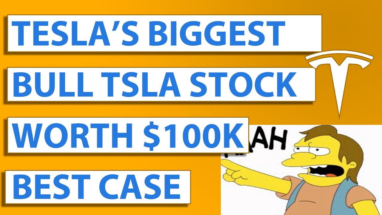 Tesla (TSLA) Bull Stock Price to $100k, $100 Trillion Market Cap [Numbers Are Too Hard To Believe!]