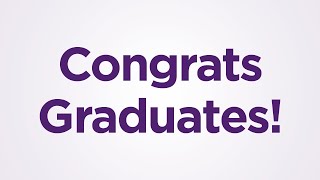 Congrats December 2020 Grads!