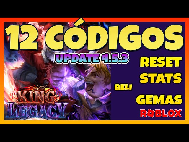 Códigos de King Legacy: ¡Gana Belis y Gemas hoy! (Diciembre 2023) - Liga de  Gamers